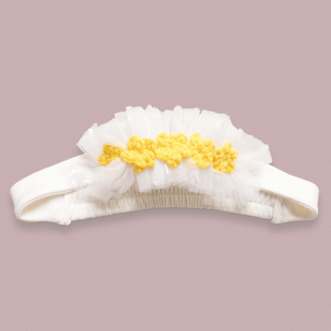 Quần áo trẻ em Bobicraft - Băng đô voan sao - Cotton hữu cơ organic an toàn