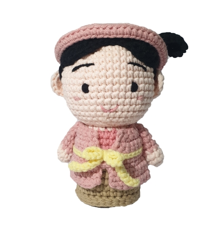 Thú bông len Bobicraft - Cô Tấm - Đồ chơi an toàn Quà tặng bé