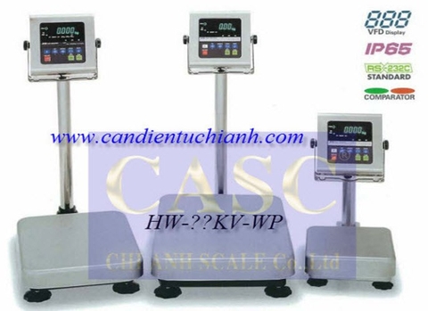 Cân bàn điện tử Model HW-KV-WP nhà phân phối Cân Chi Anh