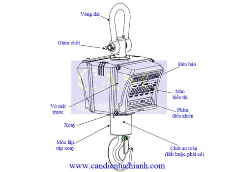 Cân móc treo XCL-5T Mettler toledo