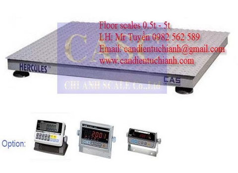 Cân sàn HFS CAS Hàn Quốc