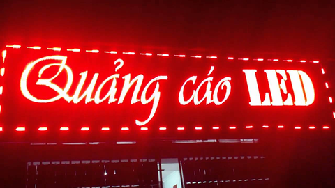Làm khung quảng cáo cho biển led ma trận