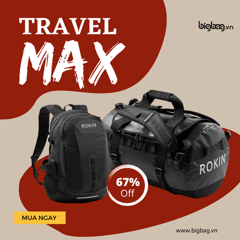 COMBO TRAVEL MAX & VELOCITY: Giá Gốc 2.980.000đ GIẢM CỰC SỐC chỉ còn 990.000Đ