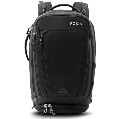 Balo Siêu Phẩm, Sức Chứa KHỦNG HƠN VALI, Ngăn Laptop 18 inch & Ngăn Giày Riêng Biệt, Ngăn mở rộng 5cm, Độc Quyền Công Nghệ Flexvent ROKIN MASTER