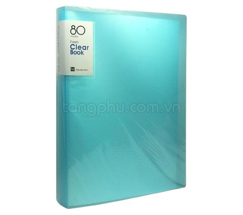 Bìa 80 Lá Nhựa Trong A4