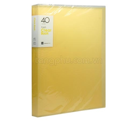 Bìa 40 Lá Nhựa Trong A4