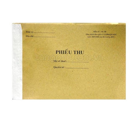 Phiếu Thu A5 - 1L