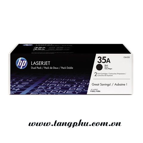 Mực In Laser Đen Trắng HP 35A
