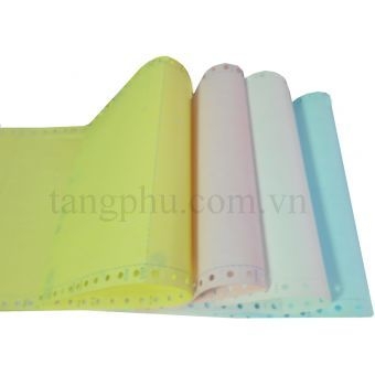 Giấy In Liên Tục 4 Liên (210mmx279mm)