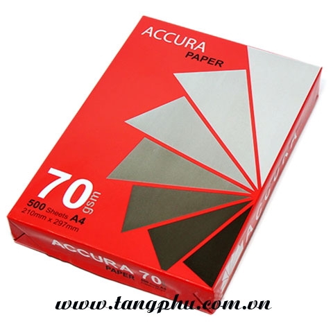 Giấy In Văn Phòng Accura A4 70gsm