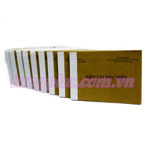 Biên Lai Thu Tiền Mẫu C45-BB