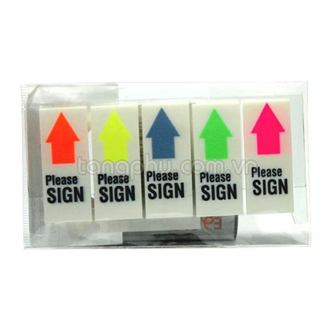 Giấy Note Ghi Chú Please Sign