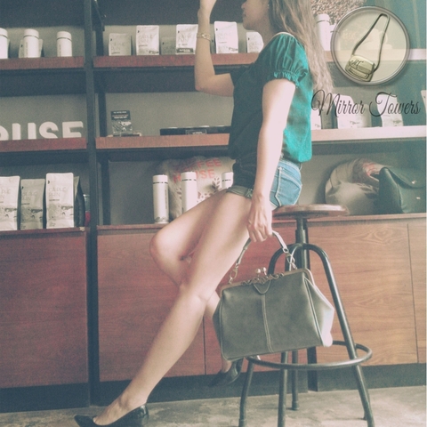 Túi xách nữ Mirror Towers đẹp thời trang, chất da cực tốt, dạo phố, dự tiệc, la cà quán xá có rất nh - 21