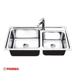 Chậu rửa bát Picenza PZ-7643B (inox 304)