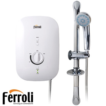 Bình nóng lạnh trực tiếp Ferroli DIVO SSN (Không bơm)