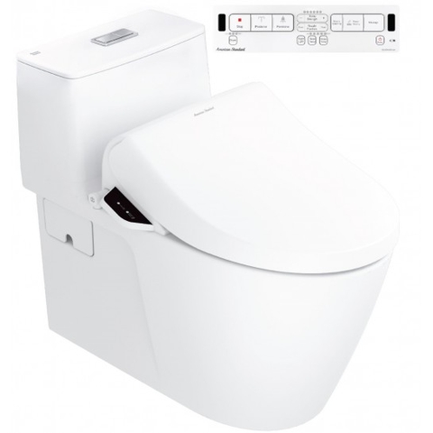 Bồn Cầu 1 Khối American Standard VF-1808TPR Nắp Rửa PRISTINE