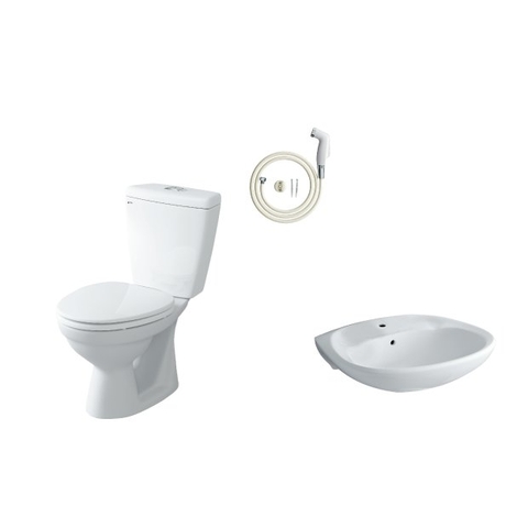 Bồn cầu C-108VAN +Chậu rửa L-284V(EC/FC) + Vòi xịt CFV-102A