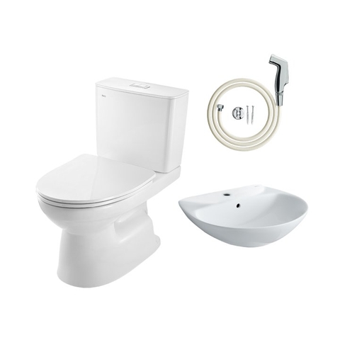 Bồn cầu C-514VAN+Chậu rửa L-285V(EC/FC)+Vòi xịt CFV-102M