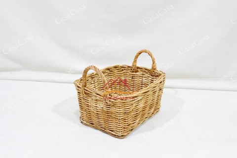 Sọt đựng đồ,  Sọt Đan Mây Tự Nhiên - Đẹp & Bền Bỉ Cho Mọi Không Gian -BH5624A-1NA