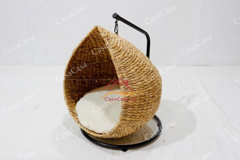 Nhà cho thú cưng, nhà chó mèo, đan lục bình - SD1649C/1NA