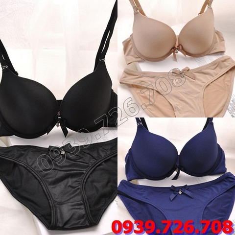 Bộ đồ lót Vic trơn sexy basic