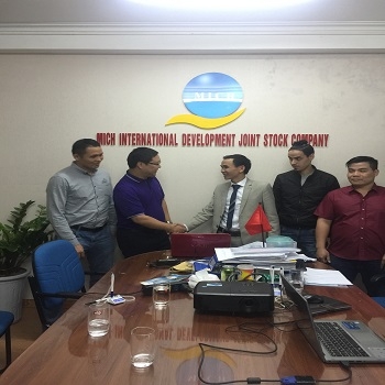 Chuyến thăm và làm việc của các đối tác Trung Quốc với Công ty Cổ phần Phát triển Quốc tế MICH