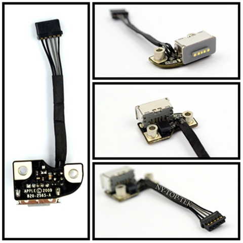 DC-IN POWER JACK BOARD CABLE 820-2565-A FOR APPLE MACBOOK A1278 A1286 a1297 2008 - 2012