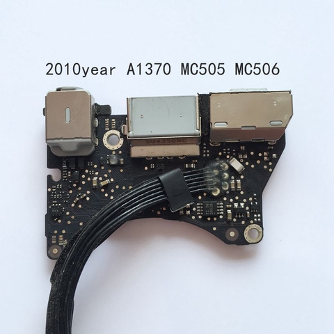 820-3053-A DC I-O Power Audio Board Apple MacBook Air A1370 MC505 MC506 2010 2011
