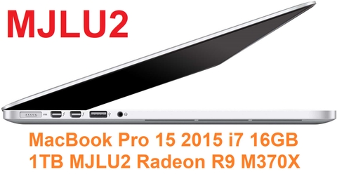MacBook Pro 15Mid-2015 Core i7-4980HQ 2.8GHz Ram 16GB ssd 1TB MJLU2 A1398 EMC 2910