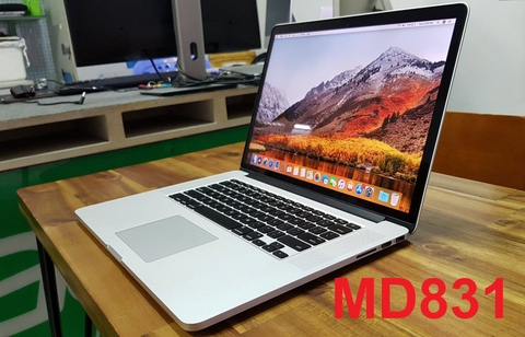 MacBook Pro 15inch Retina 2012 Core i7-3820QM 2.7GHz Ram 8GB ssd 512GB MD831 A1398 (EMC 2512)