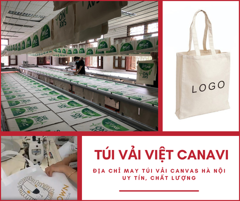 Túi Vải Việt Canavi - Địa chỉ may túi vải Canvas Hà Nội uy tín, chất lượng