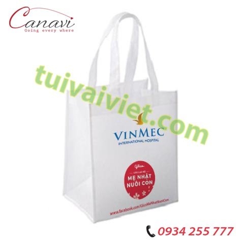Túi vải may gia công Vinmec TVV013