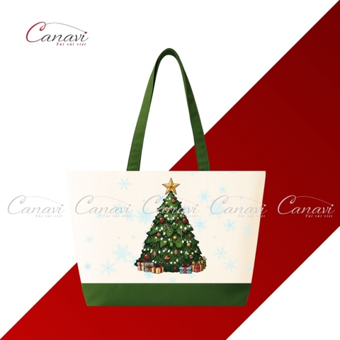 Túi Vải Bố Canvas Quà Tặng Noel TVQT4