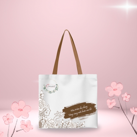Túi Vải Canvas Bố Tote TVCNau
