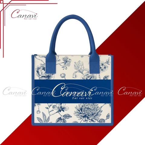 Túi Vải Đay Linen TVD20 - Sắc Xanh Thanh Lịch