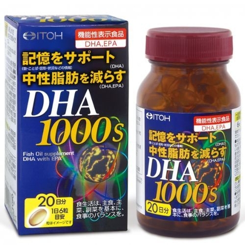 Viên Bổ Não Dha Itoh 120 Viên của Nhật
