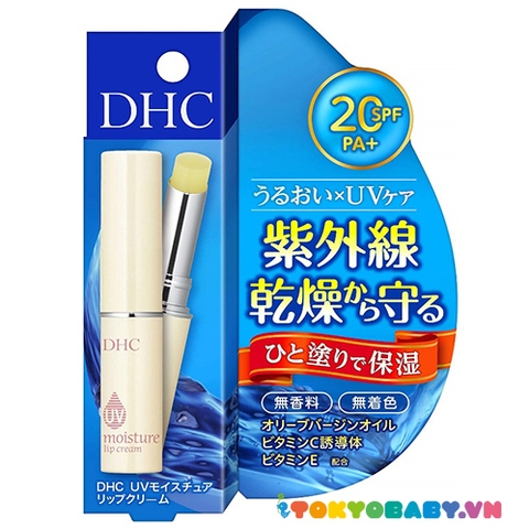 Son dưỡng DHC UV Moisture lip cream chống nắng