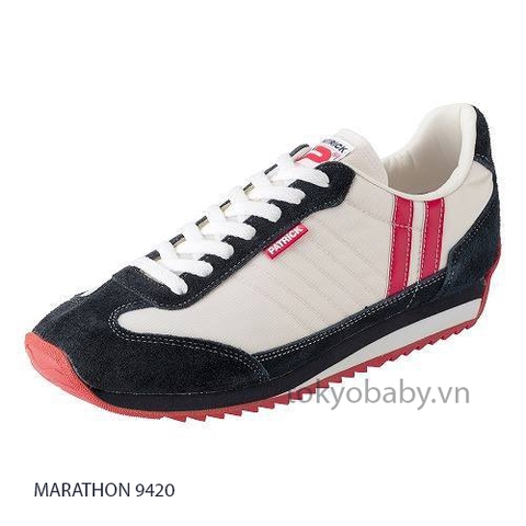 Giày Patrick  MARATHON 9420  WHT size 36