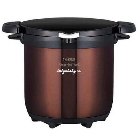 Nồi ủ Thermos 4,5L màu nâu