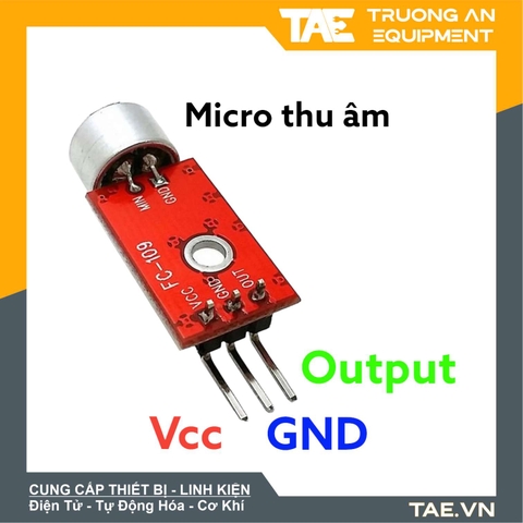 Cảm Biến Âm Thanh Tích Hợp Amply MAX9812