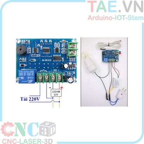 Mạch Điều Khiển Nhiệt Độ K XH-W1315