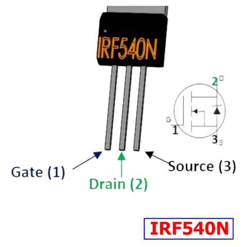 Mosfet IRF540