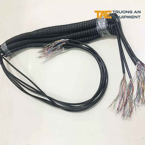 dây cáp xoắn lò xo pu