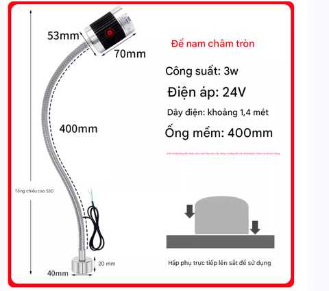 Đèn Led Chiếu Sáng cho Máy Công Cụ