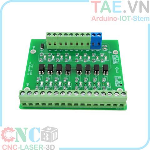 Module Chuyển Đổi Tín Hiệu Điện Áp PLC 8 kênh