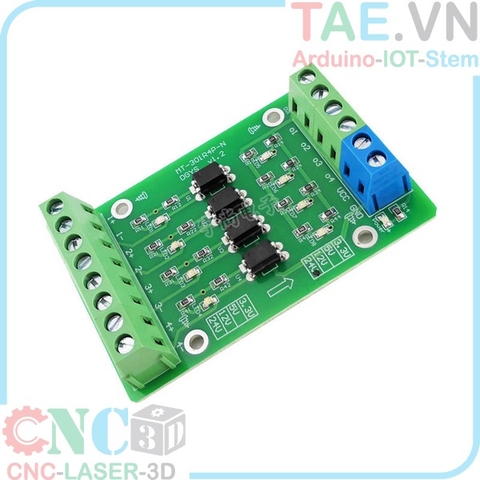 Module Chuyển Đổi Tín Hiệu Điện Áp PLC 4 Kênh