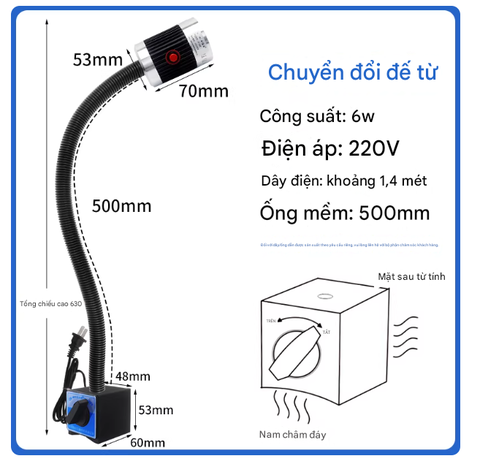 Đèn Led Chiếu Sáng cho Máy Công Cụ