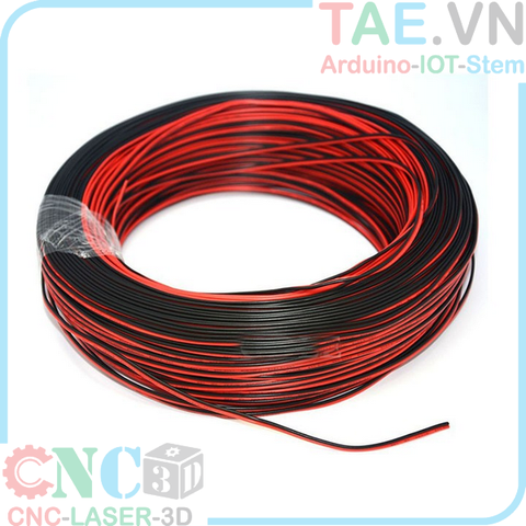 Dây Điện Đôi Đỏ Đen Nhiều Lõi 5m