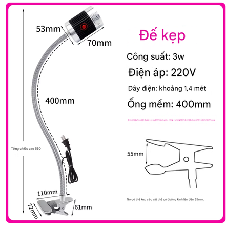 Đèn Led Chiếu Sáng cho Máy Công Cụ
