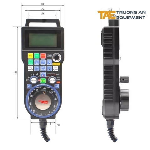 Tay Quay Không Dây Cho Máy CNC NC-Studio V5/V8 WHB03B XHC